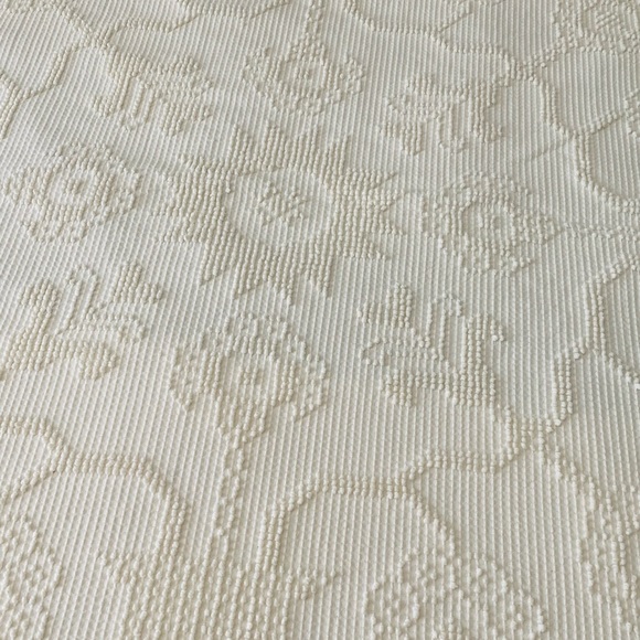 Bates Bedding Vintage Bates Washingtons Choice Cream Hobnail Chenille Bedspread 1x94